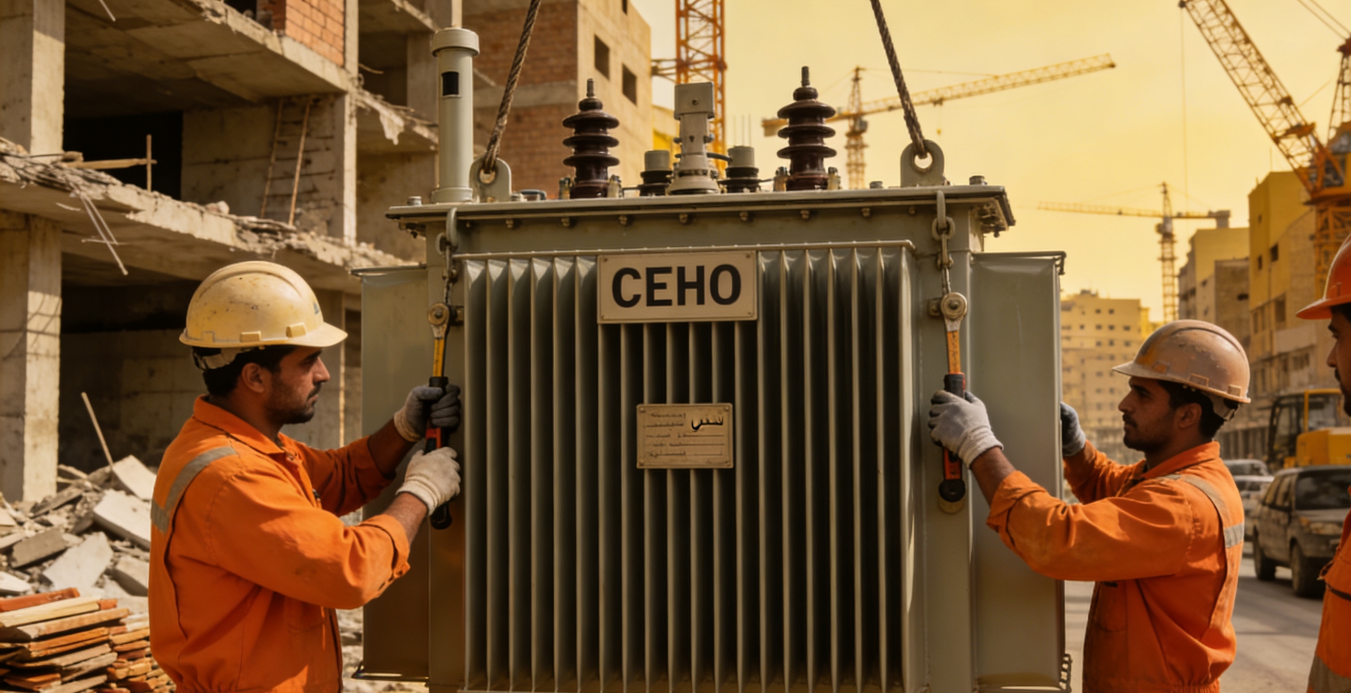 CEHO Power Transformers: Den mest tillförlitliga kärnutrustningen för återuppbyggnad av nät i Mellanöstern